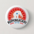 Search for vote republican badges Red