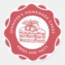 Search for strawberry cake stickers Bakery