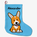 Search for pembroke welsh corgi christmas stockings Corgis