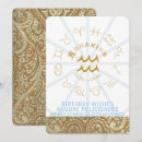 Search for aquarius birthday invitations Astrology
