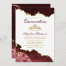 Search for elegant red and gold birthday invitations Modern