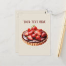 Search for cute chocolate postcards Strawberry