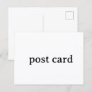 Search for simple design postcards Design your own