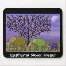 Search for elephant mousepads Purple
