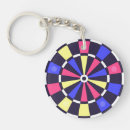 Search for colored round key rings Colorful