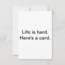 Search for tough times cards Loss