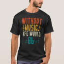 Search for music is life tshirts Band