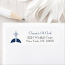 Search for church return address labels Cross
