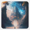 Search for fantasy landscape stickers Surreal