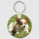 Search for papillons key rings Puppy