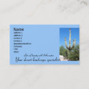 Search for southwest business cards Cactus