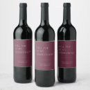 Search for bridesmaid wine labels Red
