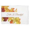 Search for thanksgiving pillowcases Leaves