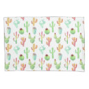 Search for watercolor pattern pillowcases Cacti