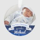 Search for blue sky christmas tree decorations Photograph