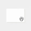 Search for paw print post it notes Cat