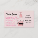 Search for radio business cards Dance