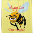 Search for bee shower curtains Flying