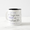 Search for all things through christ mugs God