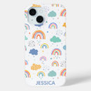 Search for cute clouds iphone cases Rainbow