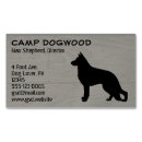 Search for german shepherd business cards Dog