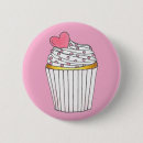 Search for cupcake love badges Pink