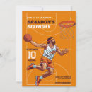 Search for basketball player invitations Orange