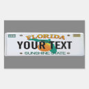 Search for license plates stickers Florida