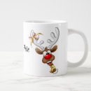 Search for funny reindeer mugs Festive
