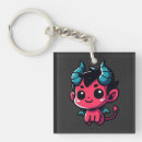 Search for red devil key rings Cartoon
