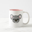 Search for koala face mugs Grey