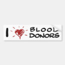 Search for blood bumper stickers Heart