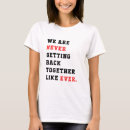 Search for white tshirts Couple