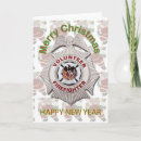 Search for for volunteer christmas cards Fireman