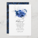 Search for royal blue and silver wedding invitations Floral