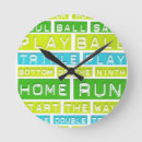 Search for sports nursery clocks Green