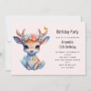 Search for fawn birthday invitations Wildlife