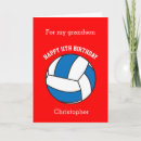 Search for volleyball birthday cards Boy