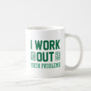 Search for math problems mugs Funny
