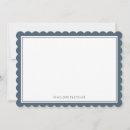 Search for scalloped note cards For her