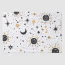 Search for moon and stars tissue paper Mystical
