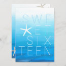 Search for seaside birthday invitations Elegant