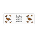 Search for monarch butterfly return address labels Insect