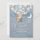 Search for hot air balloon baby boy shower invitations Bear