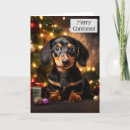 Search for weiner dog christmas cards Puppy