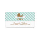 Search for baby carriage return address labels Cute