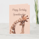 Search for giraffe birthday cards Granddaughter