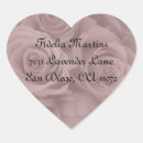 Search for heart shaped address stickers Vintage