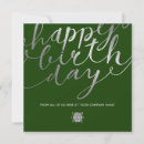 Search for forest birthday cards Green
