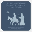 Search for bethlehem stickers Mary and joseph